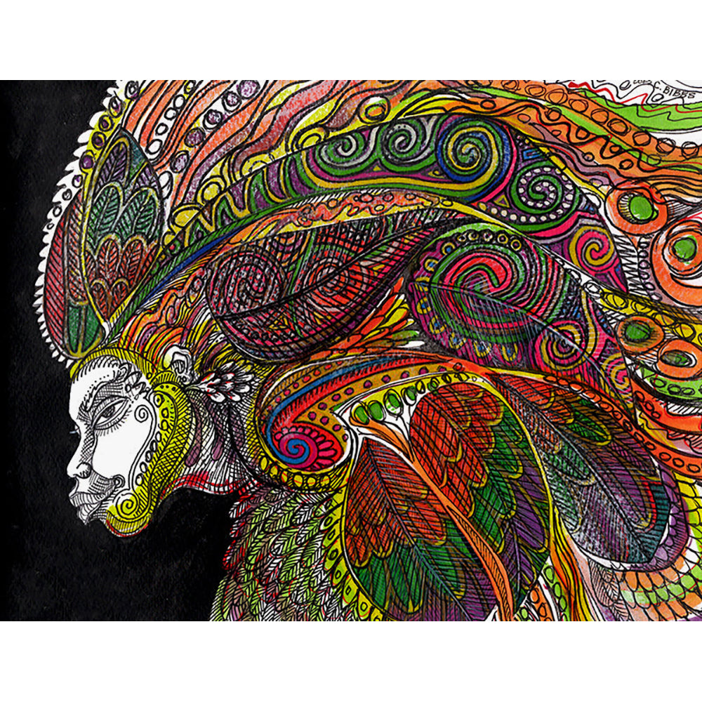 Headdress Of The Adorning Glory (Crown Of Life series) - Sold