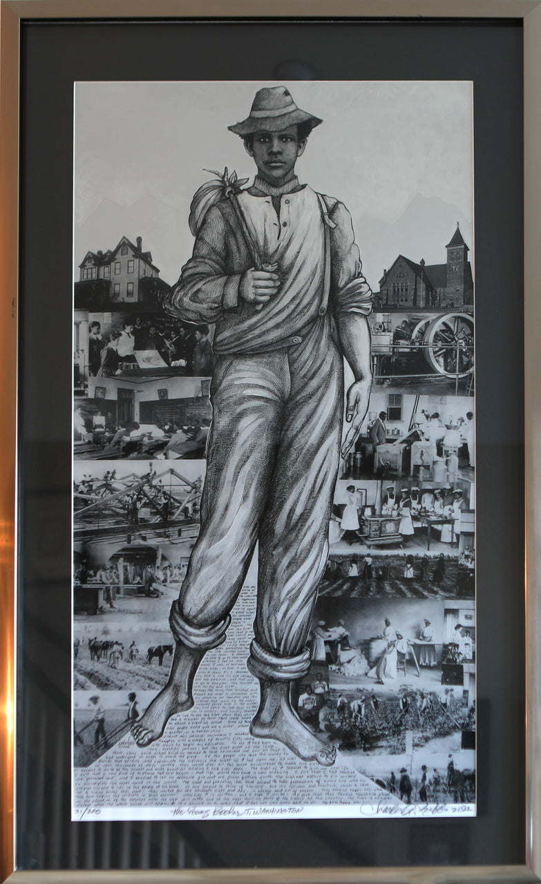 Booker T. Washington - Framed