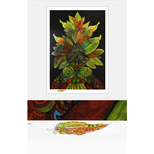 Earth Mother- Black Classic• Giclee # 1/15 R