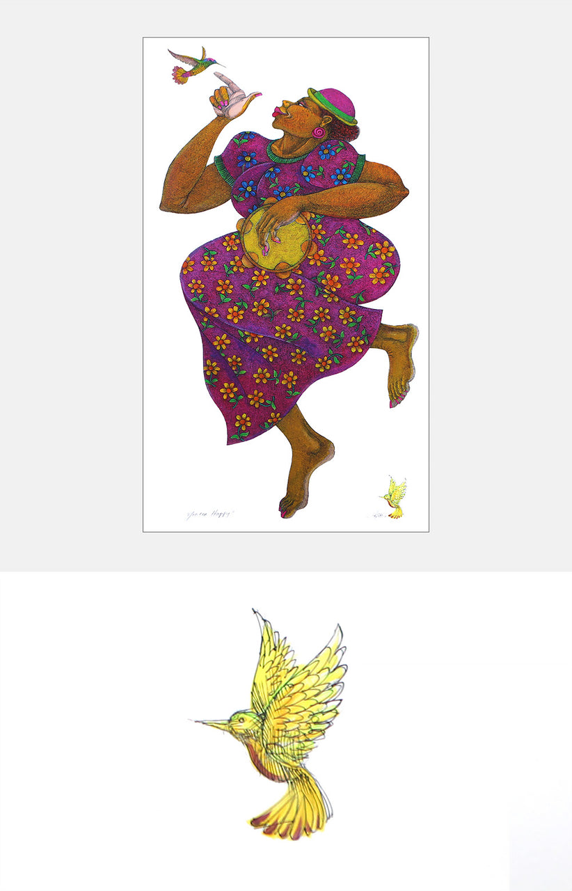 Happy - Giclee # 8/20 R