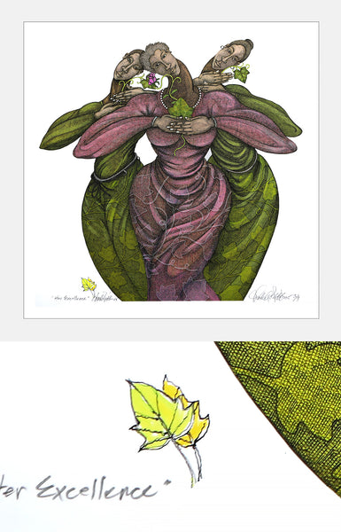 Her Excellence - Giclee # 3/9 R - Sold