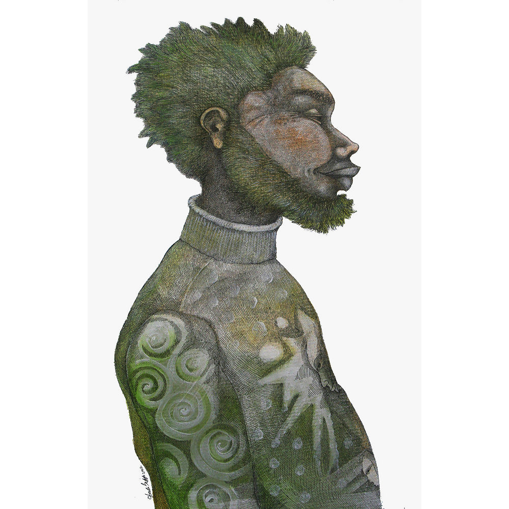 Man With Green Hair (Almost sold out)