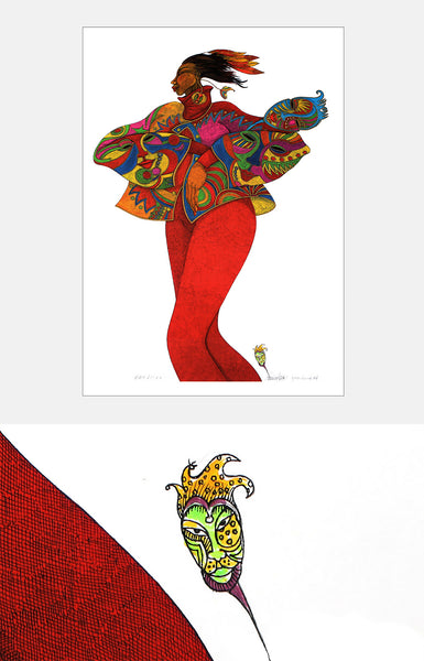 The Mask Affair - Giclee # 2/50