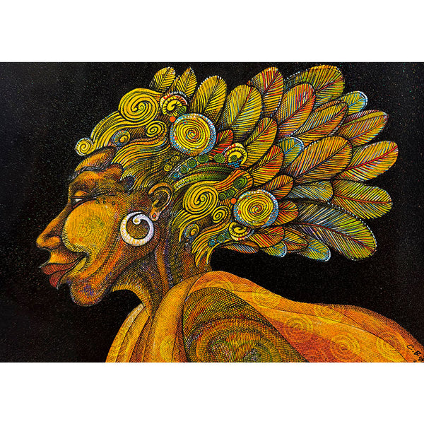 Autumn Sun At Night - Sold